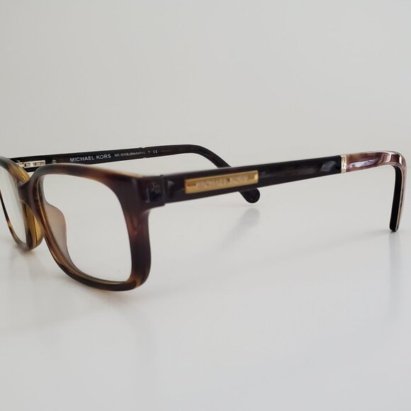 NEW MICHAEL KORS Dark Tortoise Snake MEDELLIN Eyeglasses MK 8006-3010 52-16-140 - Picture 1 of 10